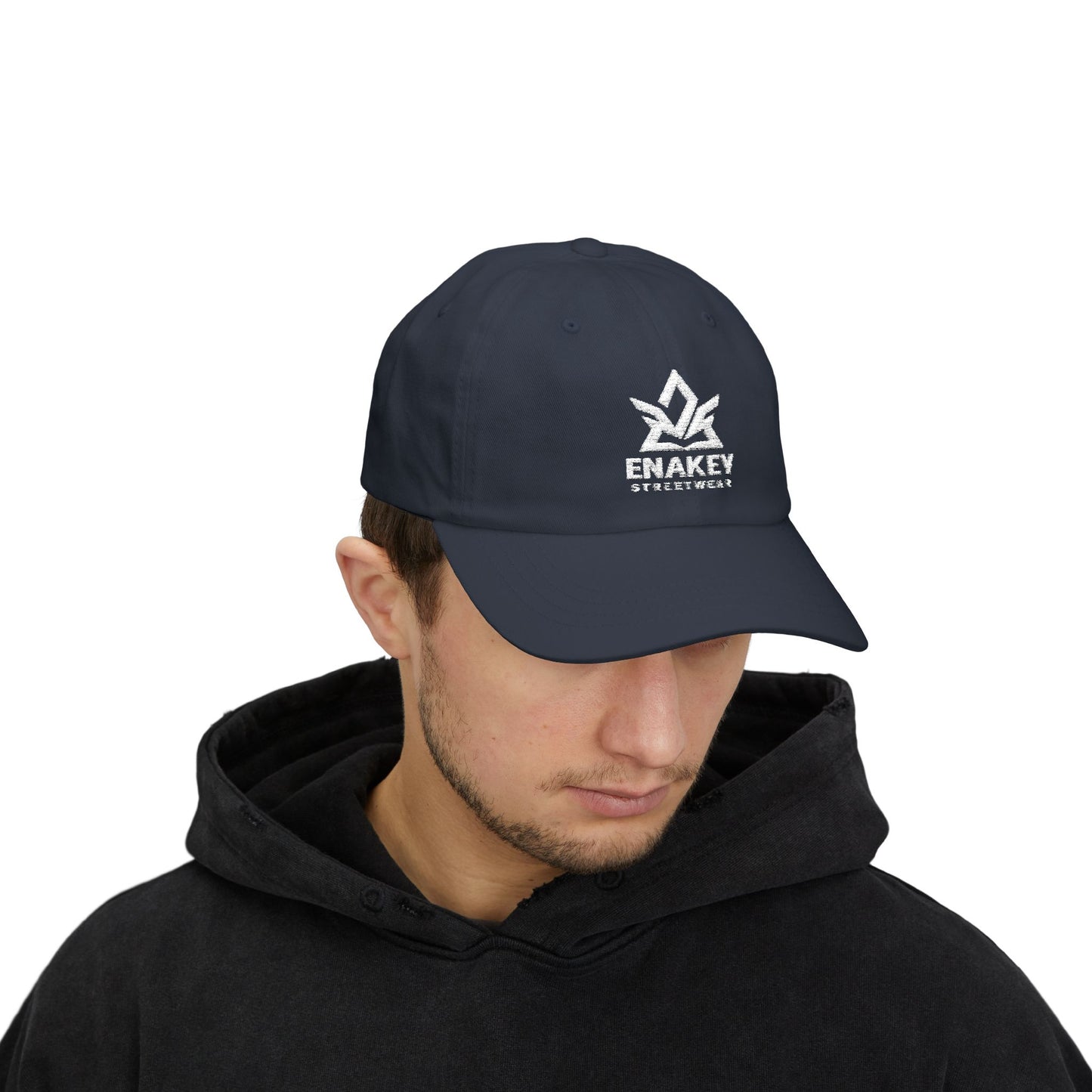 Copy of Classic Dad Cap - ENAKEY Streetwear Adjustable Hat for Casual Style
