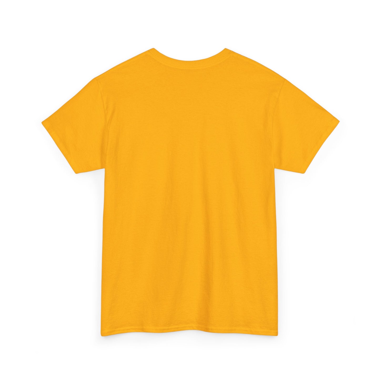 Unisex Heavy Cotton Tee with Minimalist Fire Design
