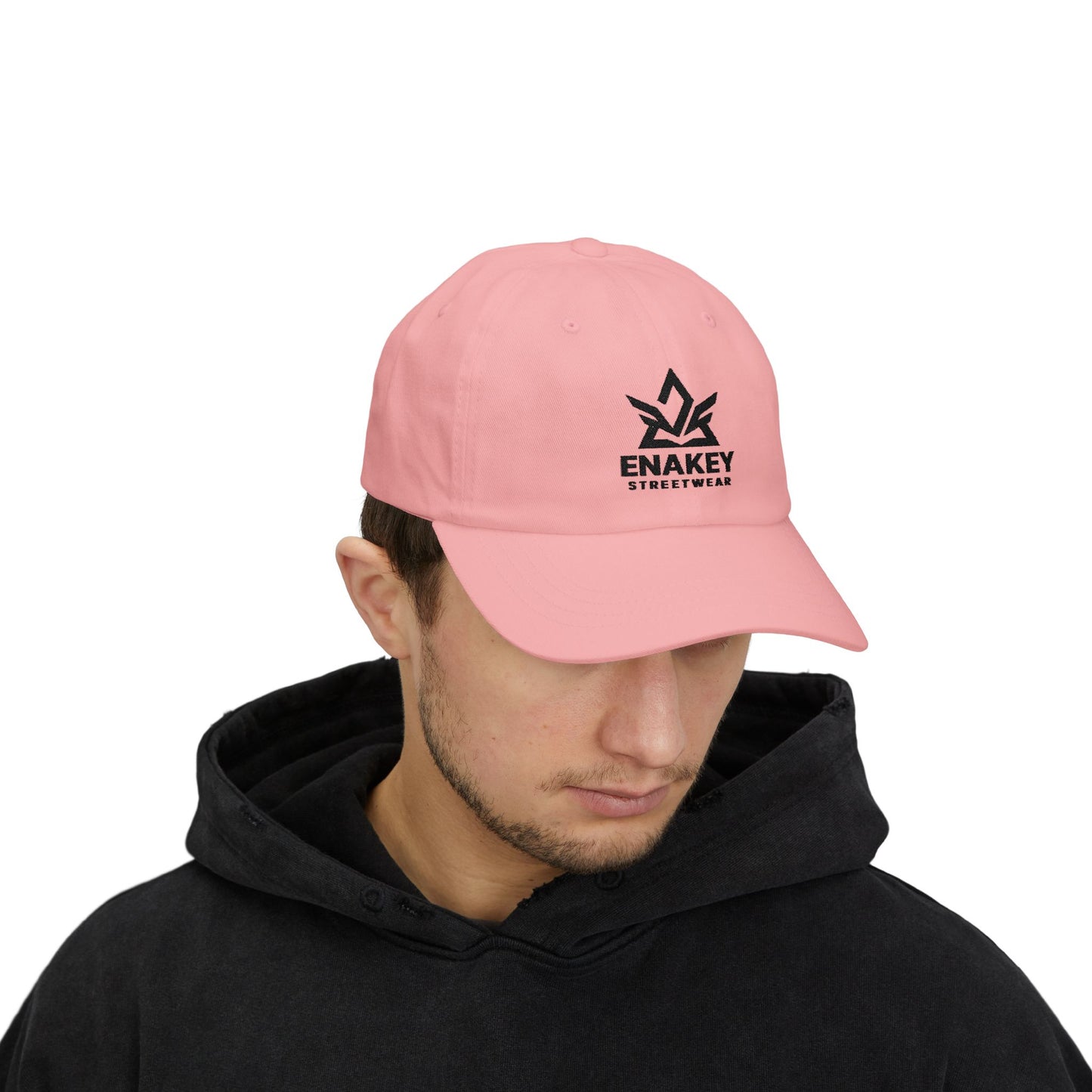 Classic Dad Cap - ENAKEY Streetwear Adjustable Hat for Casual Style