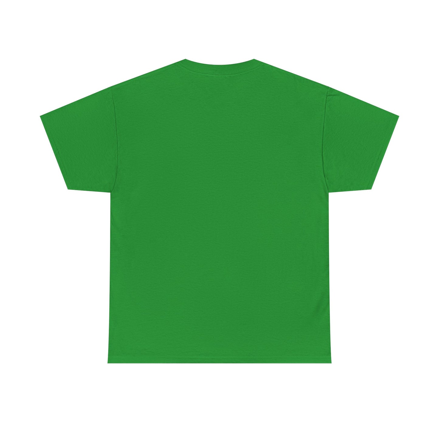 Unisex Heavy Cotton Tee with Minimalist Fire Design