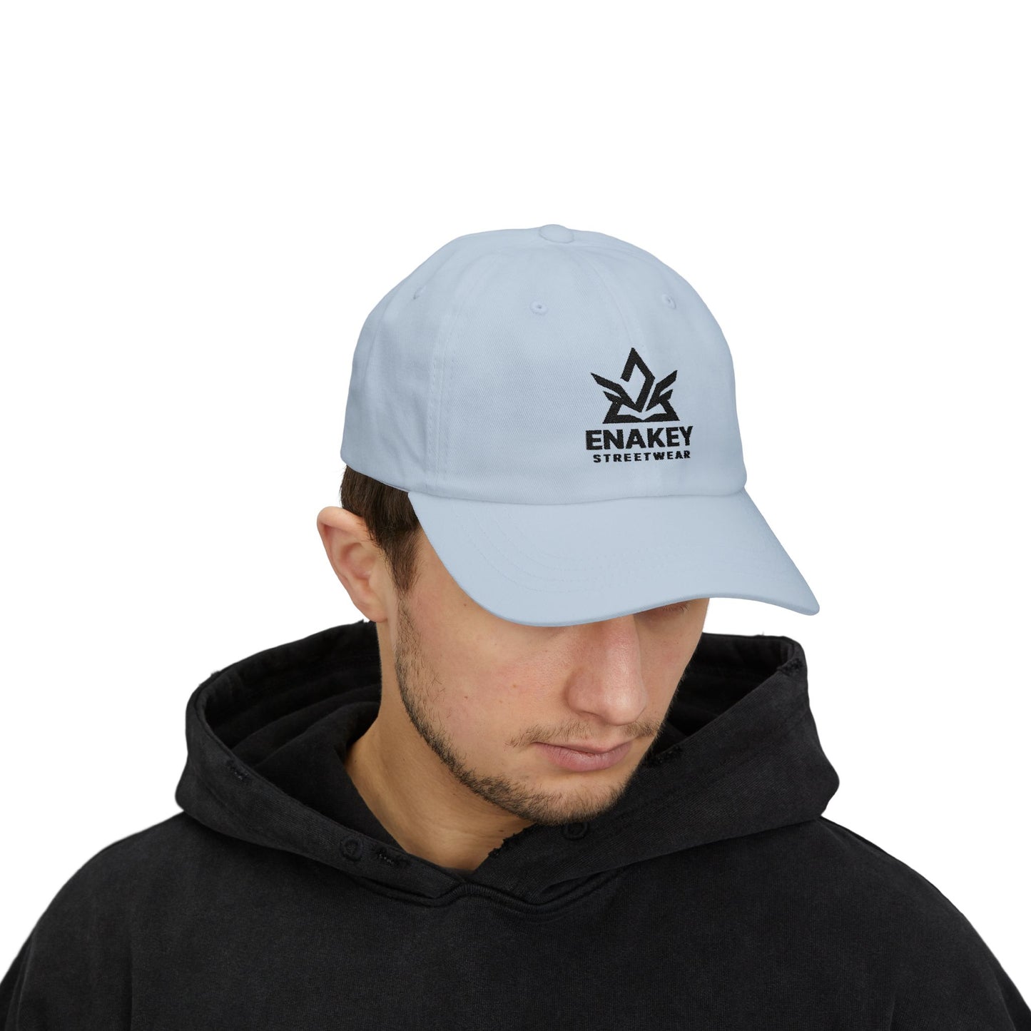 Classic Dad Cap - ENAKEY Streetwear Adjustable Hat for Casual Style