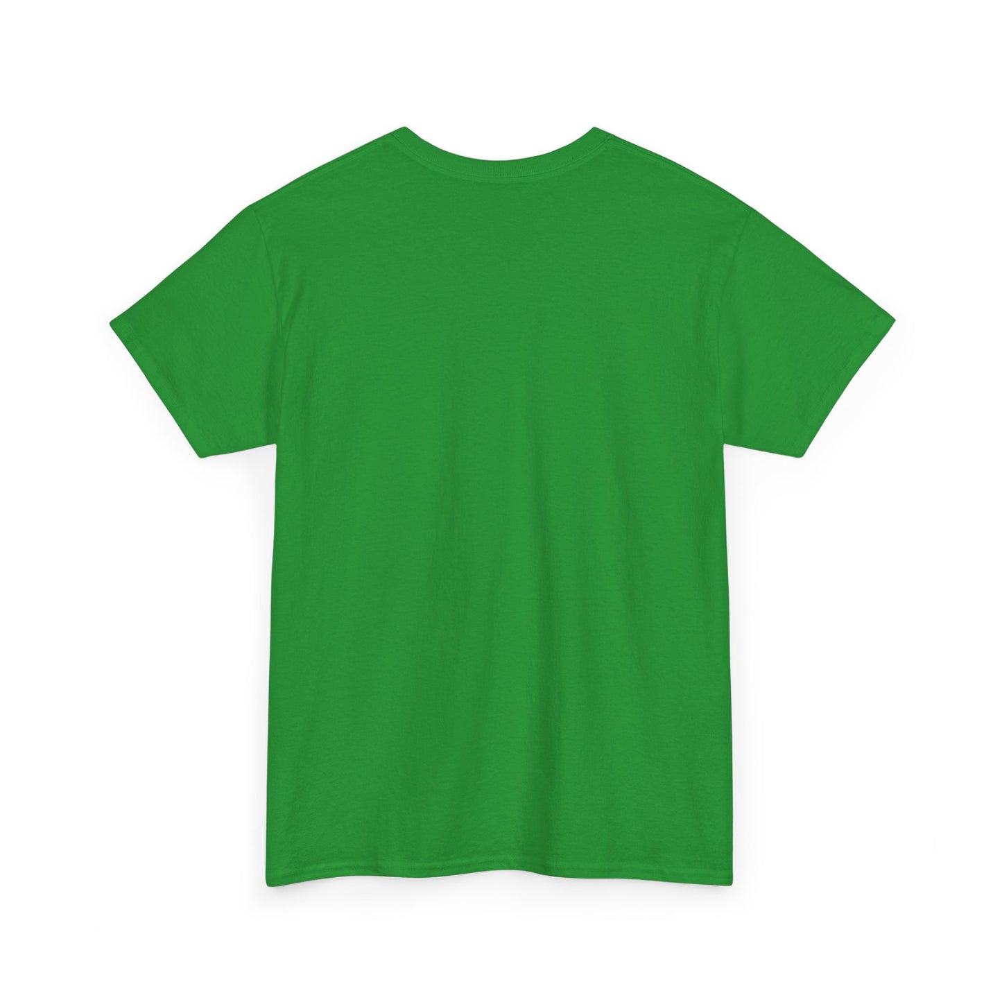 Unisex Heavy Cotton Tee with Minimalist Fire Design