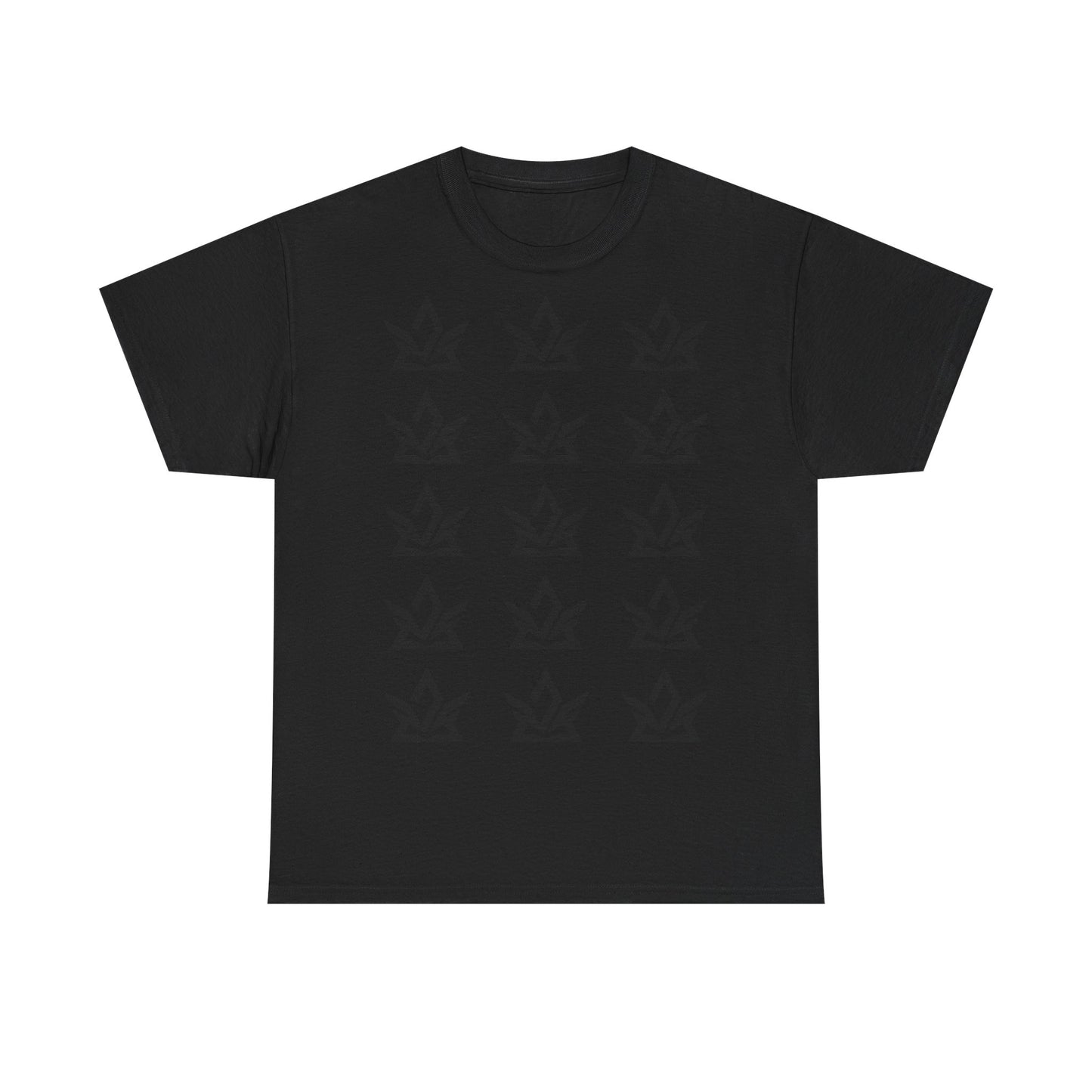 Unisex Heavy Cotton Tee with Minimalist Fire Design