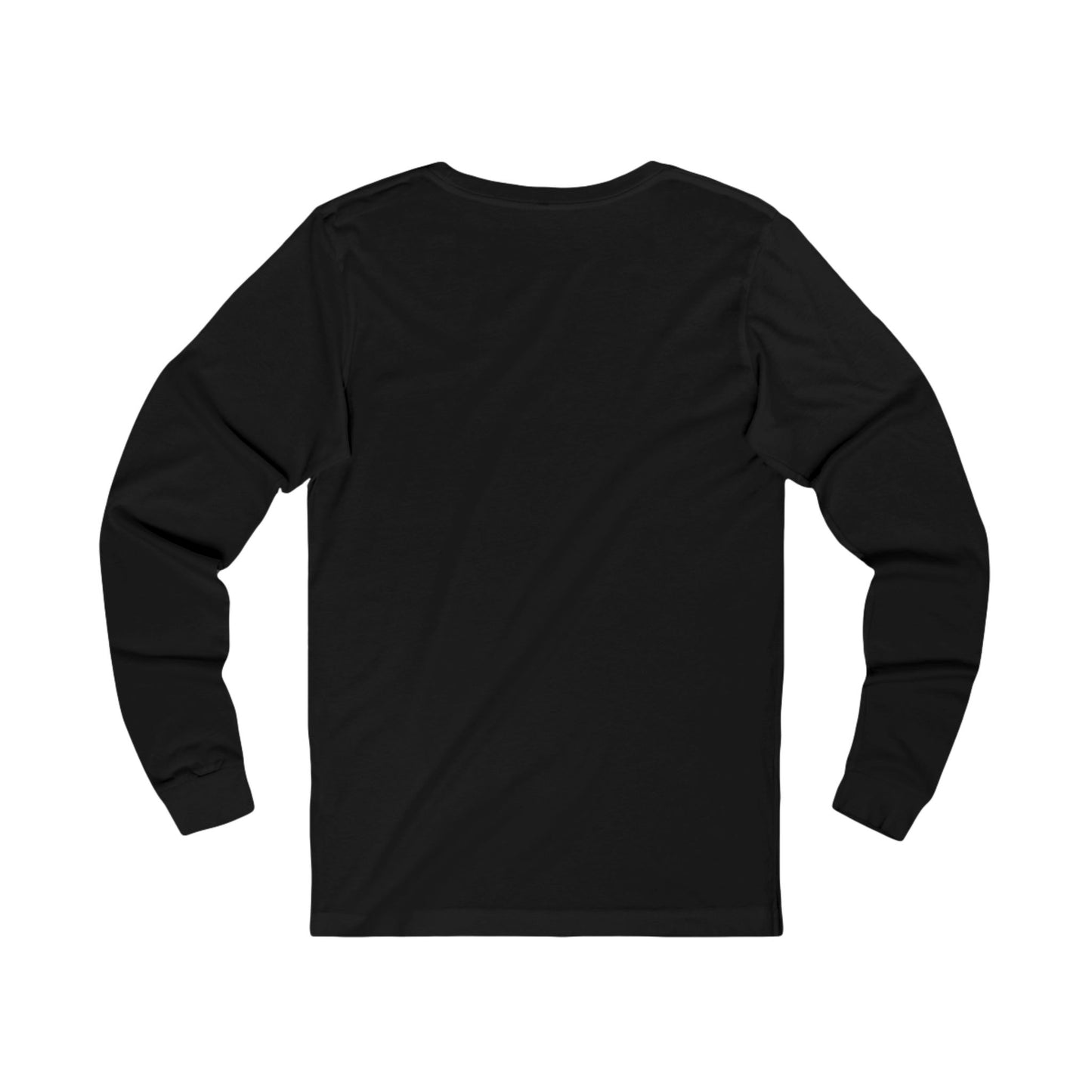 Stylish Unisex Jersey Long Sleeve Tee with Modern Logo