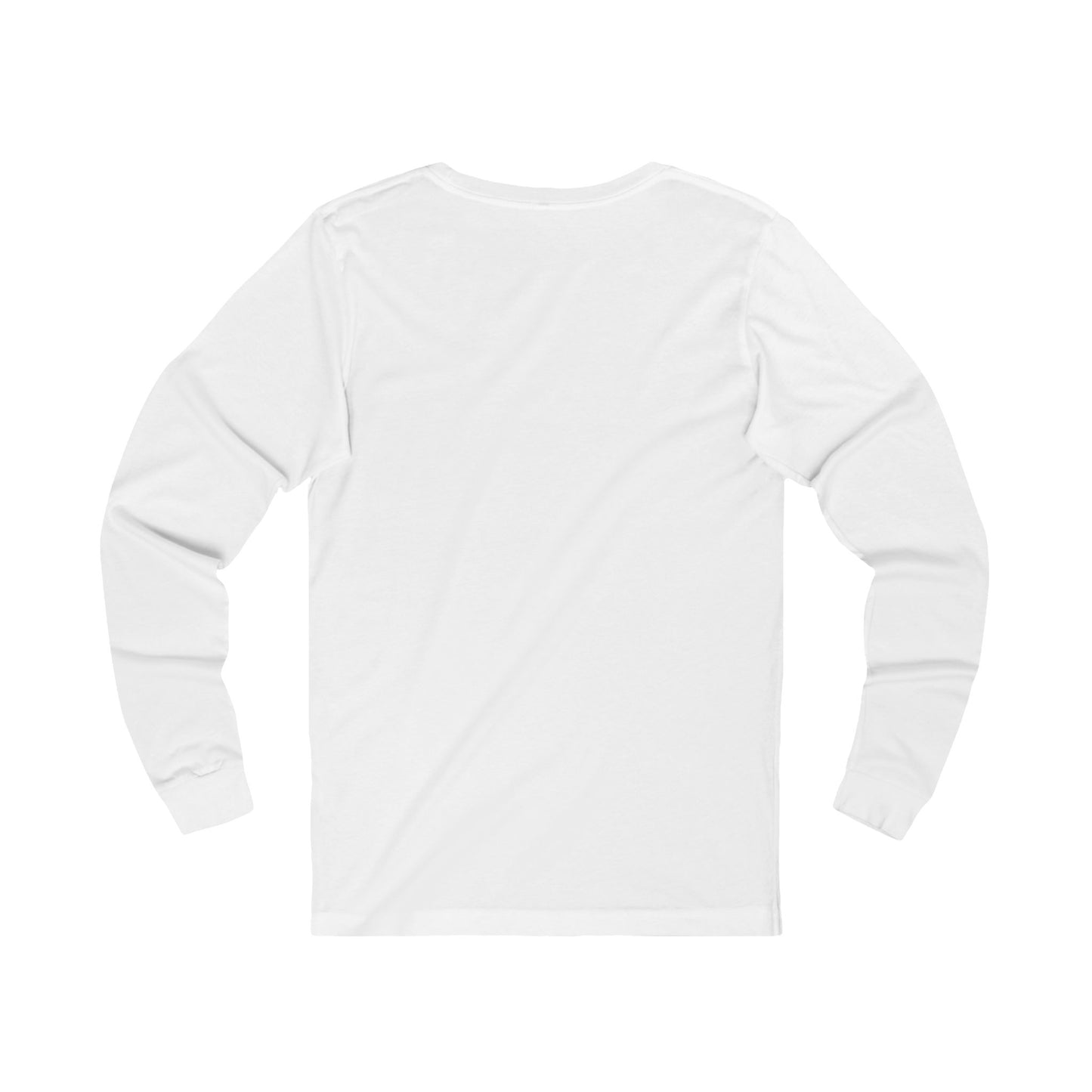 Stylish Unisex Jersey Long Sleeve Tee with Modern Logo