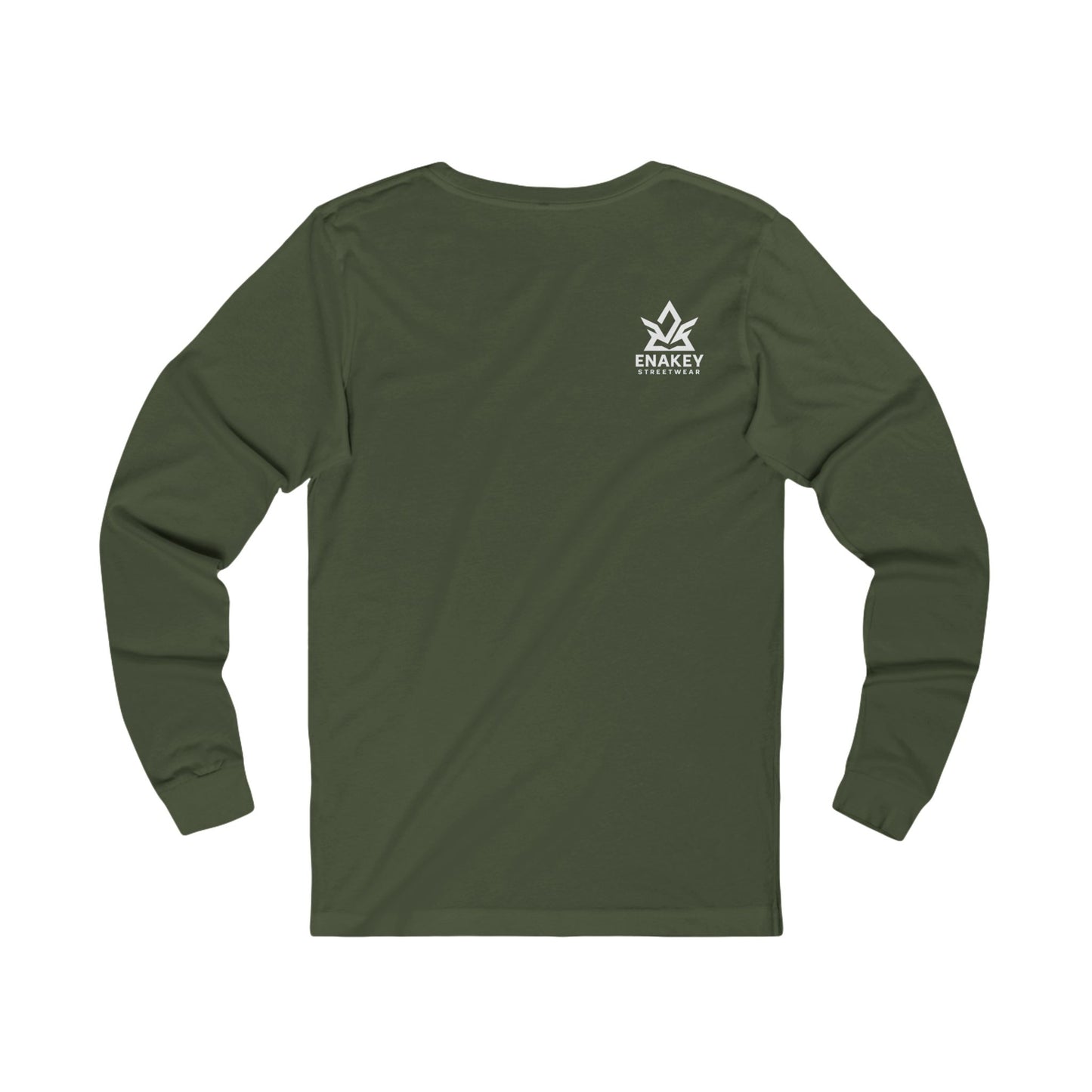 Enakey Logo Unisex Long Sleeve Tee - Casual Comfort for Everyday Wear