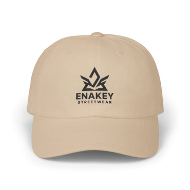 Classic Dad Cap - ENAKEY Streetwear Adjustable Hat for Casual Style